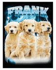 90's Bootleg (Electric Blue)' Personalized Pet Poster