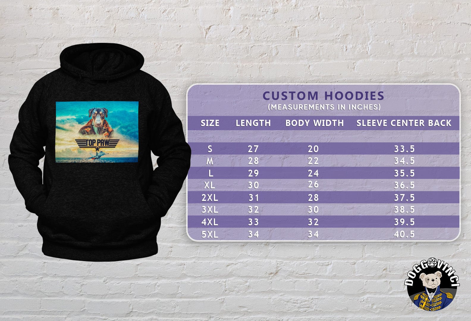 &#39;Top Paw&#39; Personalized Hoody