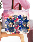 'New York Doggos' Personalized 6 Pet Tote Bag