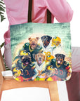 'Green Bay Doggos' Personalized 5 Pet Tote Bag