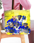 'Los Angeles Doggos' Personalized 5 Pet Tote Bag