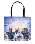 'Indianapolis Doggos' Personalized 3 Pet Tote Bag