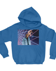'1980s Lazer Portrait' Personalized Hoody