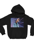 '1980s Lazer Portrait' Personalized Hoody