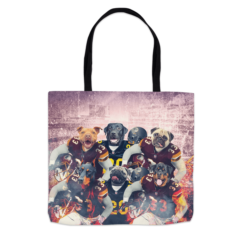 &#39;Washington Doggos&#39; Personalized 6 Pet Tote Bag