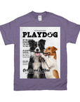 'Playdog' Personalized 2 Pet T-Shirt