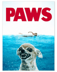 'Paws' Personalized Pet Poster