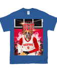 'Houston Rockpaws' Personalized Pet T-Shirt