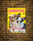 'Dogmopolitan' Personalized 2 Pet Poster