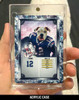 Personalized Pet Football Trading Cards