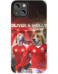 'Denmark Doggos' Personalized 2 Pet Phone Case