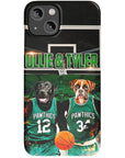 'Boston Walkies' Personalized 2 Pet Phone Case