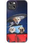 'Doggo-Trek' Personalized 3 Pet Phone Case