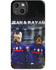 'France Doggos' Personalized 2 Pet Phone Case