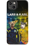 'Sweden Doggos Euro Football' Personalized 2 Pet Phone Case