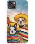 '2 Amigos' Personalized 2 Pet Phone Case