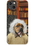 'Albert Pawstein' Personalized Phone Case