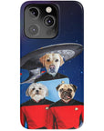 'Doggo-Trek' Personalized 3 Pet Phone Case