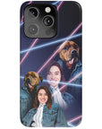 '1980s Lazer Portrait Pet(Male)/Human(Female)' Personalized Phone Case