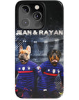 'France Doggos' Personalized 2 Pet Phone Case