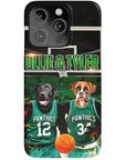 'Boston Walkies' Personalized 2 Pet Phone Case