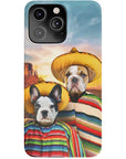 '2 Amigos' Personalized 2 Pet Phone Case