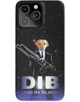 'Dog in Black' Personalized Phone Case