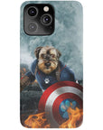 'Captain Doggmerica' Personalized Phone Case
