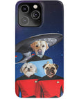 'Doggo-Trek' Personalized 3 Pet Phone Case