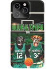 'Boston Walkies' Personalized 2 Pet Phone Case