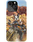 'Dogati Riders' Personalized 2 Pet Phone Case