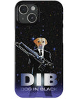 'Dog in Black' Personalized Phone Case