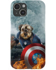 'Captain Doggmerica' Personalized Phone Case
