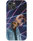 '1980s Lazer Portrait' Personalized Pet Phone Case