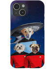 'Doggo-Trek' Personalized 3 Pet Phone Case