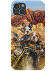 'Dogati Riders' Personalized 2 Pet Phone Case