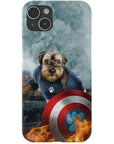 'Captain Doggmerica' Personalized Phone Case