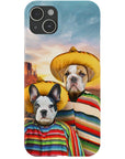 '2 Amigos' Personalized 2 Pet Phone Case