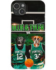 'Boston Walkies' Personalized 2 Pet Phone Case