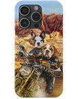 'Dogati Riders' Personalized 2 Pet Phone Case