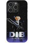 'Dog in Black' Personalized Phone Case