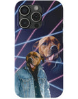 '1980s Lazer Portrait' Personalized Pet Phone Case