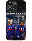 'France Doggos' Personalized 2 Pet Phone Case