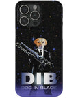 'Dog in Black' Personalized Phone Case
