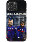 'France Doggos' Personalized 2 Pet Phone Case