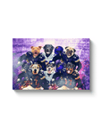 'Minnesota Doggos' Personalized 6 Pet Canvas