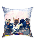 'Tennessee Doggos' Personalized 3 Pet Throw Pillow