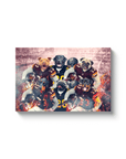 'Washington Doggos' Personalized 6 Pet Canvas