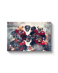 'Tampa Bay Doggos' Personalized 6 Pet Canvas