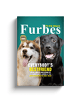 'Furbes' Personalized 2 Pet Canvas